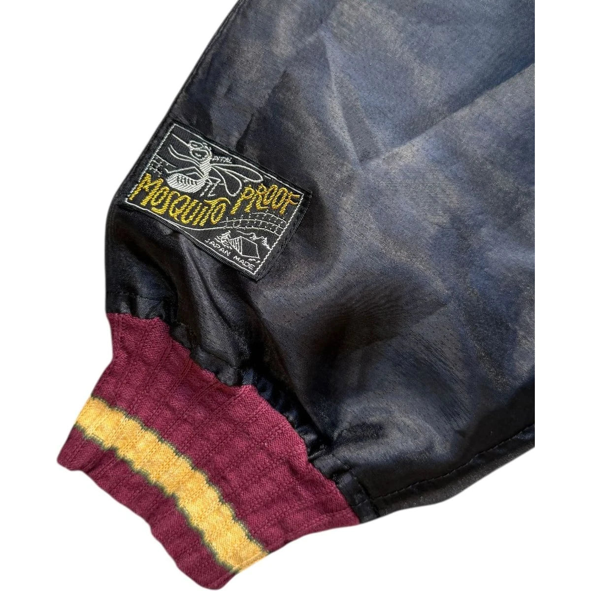 Kapital Sheer Pearl Mosquito Guard Souvenir Jacket (Crow and Skull)