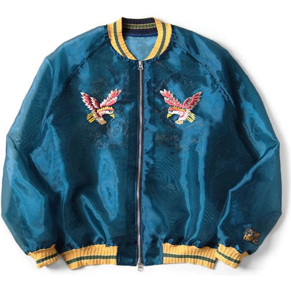 Kapital Sheer Pearl Mosquito Guard Souvenir Jacket (Eagle)
