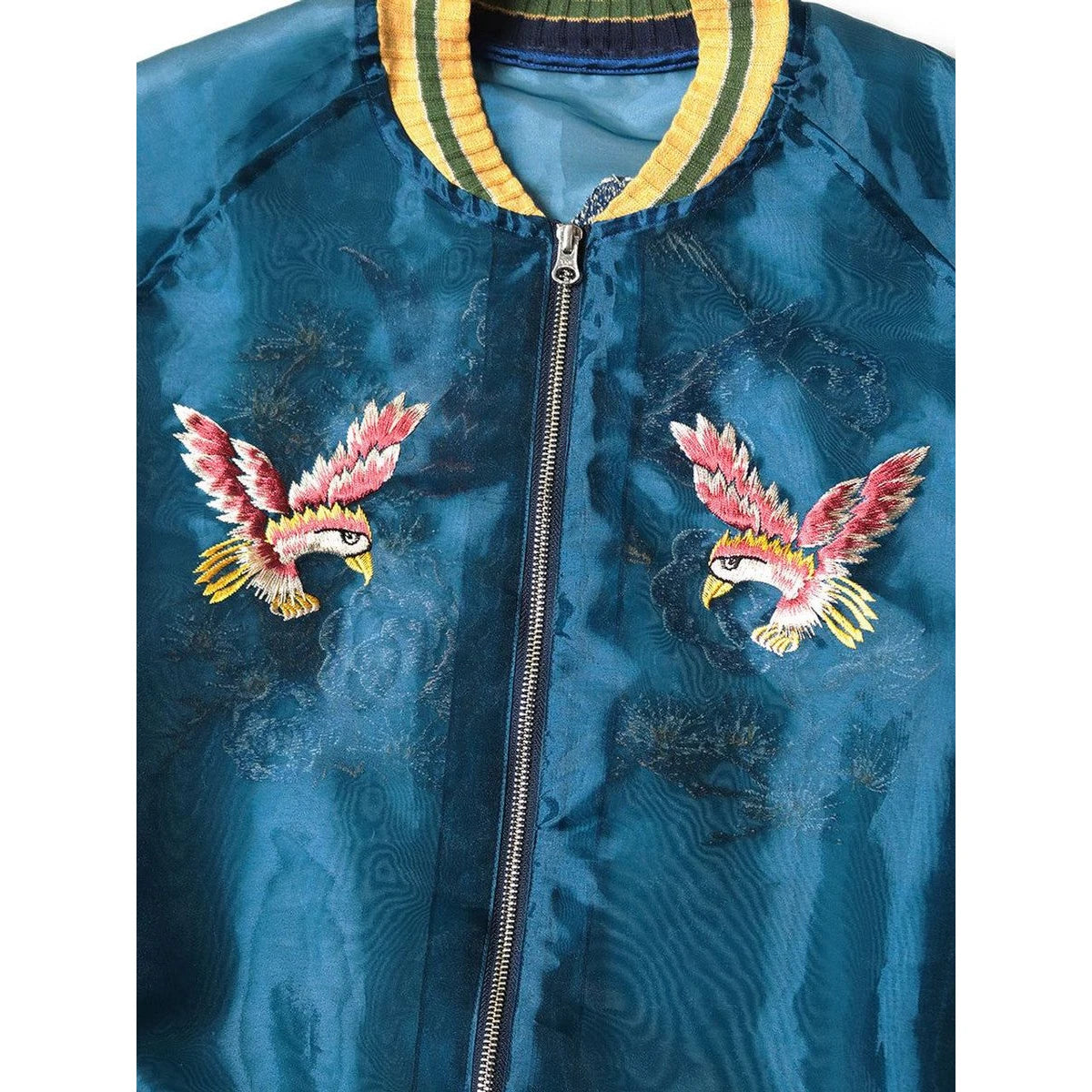Kapital Sheer Pearl Mosquito Guard Souvenir Jacket (Eagle)