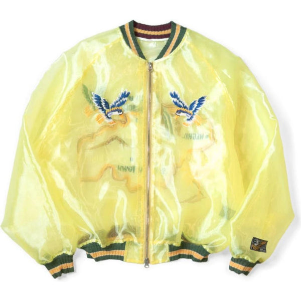 Kapital Sheer Pearl Mosquito Guard Souvenir Jacket (Jamaica
