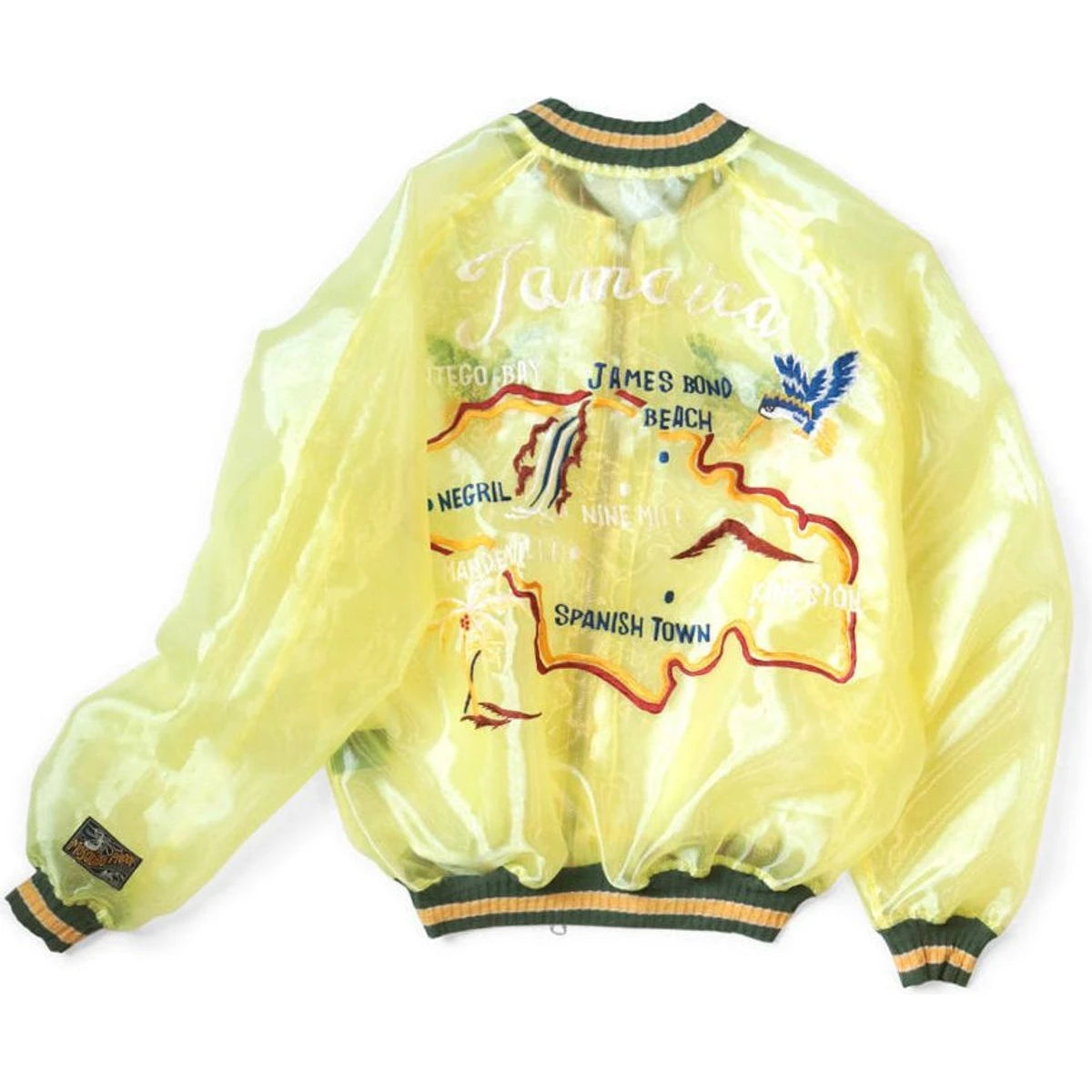 Kapital Sheer Pearl Mosquito Guard Souvenir Jacket (Jamaica Kapital Sheer Pearl Mosquito Guard Souvenir Jacket (Jamaica