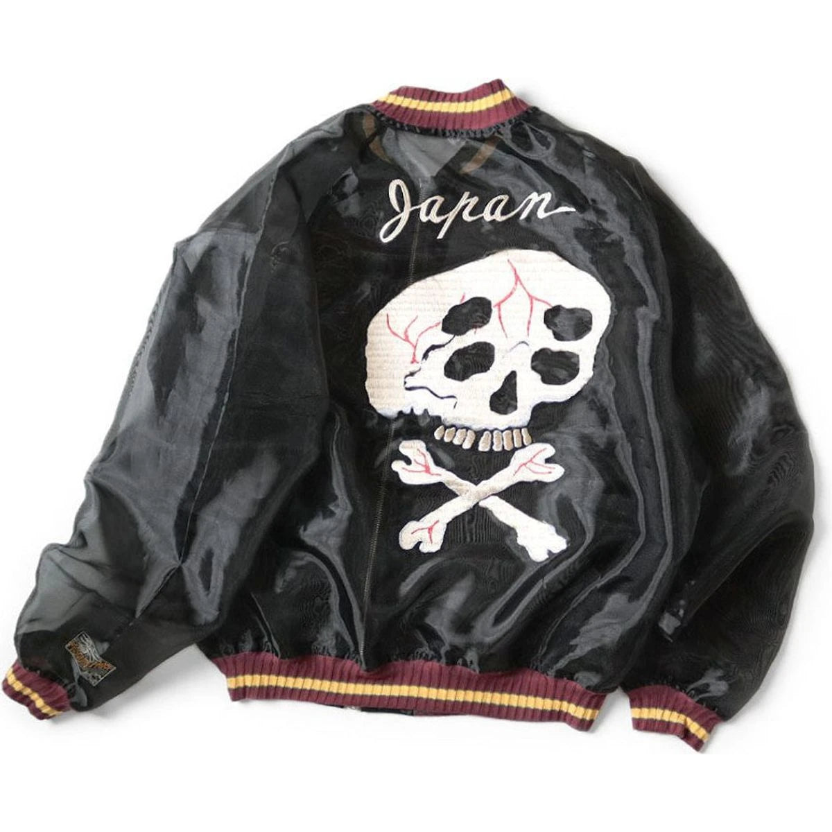 Kapital Sheer Pearl Mosquito Guard Souvenir Jacket (Rain Skull)