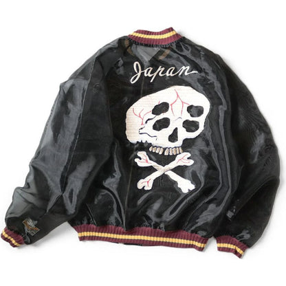 Kapital Sheer Pearl Mosquito Guard Souvenir Jacket (Rain Skull)