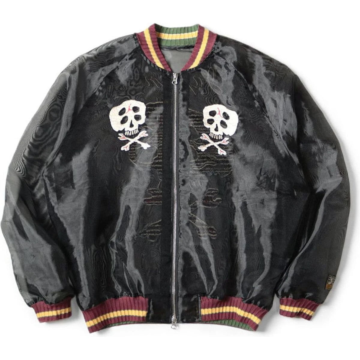 Kapital Sheer Pearl Mosquito Guard Souvenir Jacket (Rain Skull)