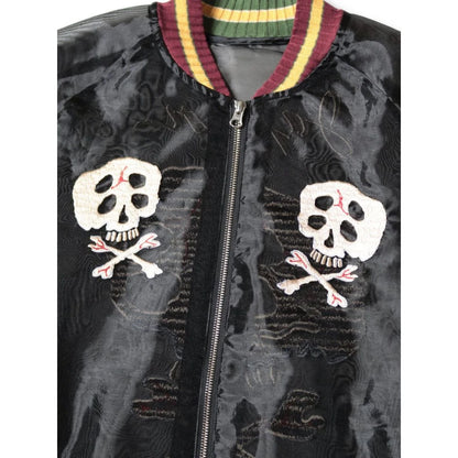 Kapital Sheer Pearl Mosquito Guard Souvenir Jacket (Rain Skull)