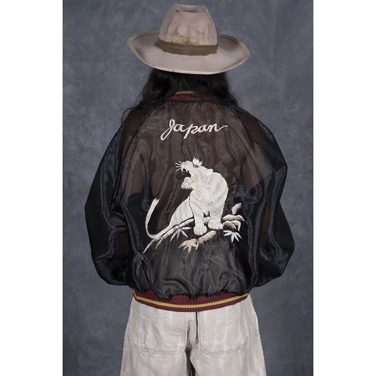 Kapital Sheer Pearl Mosquito Guard Souvenir Jacket (Tiger) | COJP