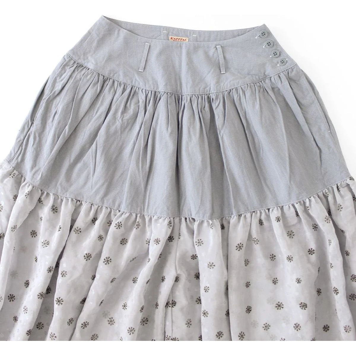 Kapital Sheer Chintz Print Amish Pantsh