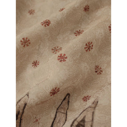 Kapital Sheer Sarasa Print Blouson With Gathered Sleeves