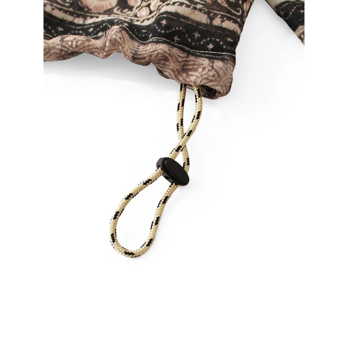 Kapital Sheer Sarasa Print Half Zip Pullover