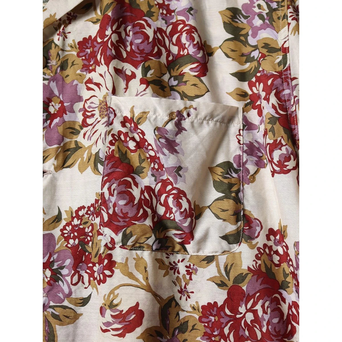 Kapital Silk Rayon Champetre Peckish Maria Button Shirt