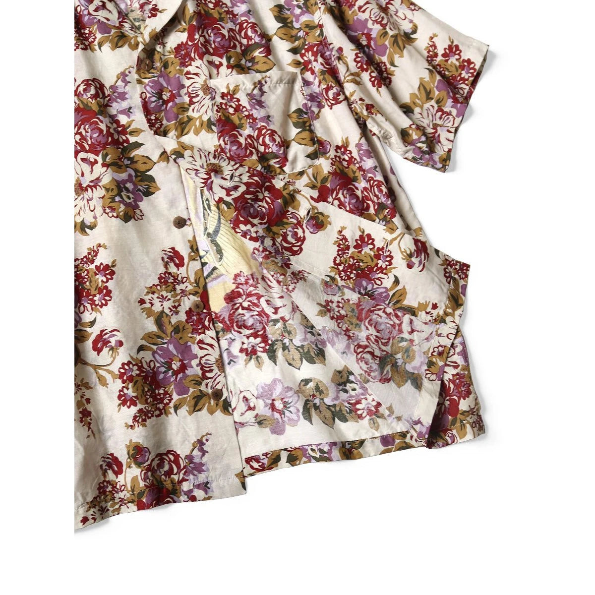 Kapital Silk Rayon Champetre Peckish Maria Button Shirt