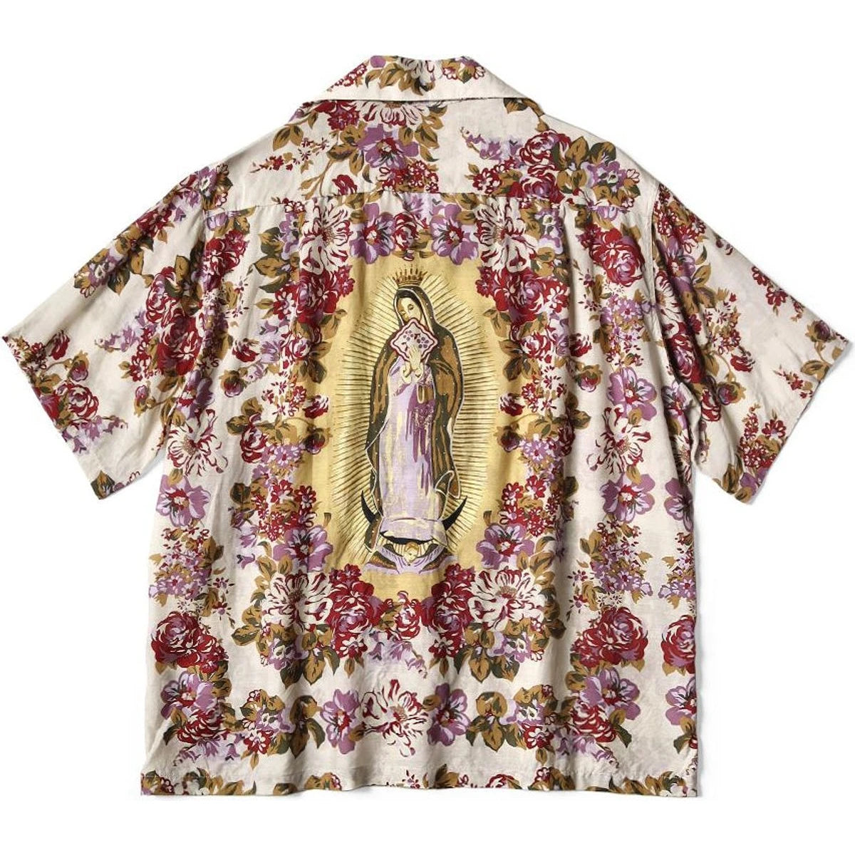 Kapital Silk Rayon Champetre Peckish Maria Button Shirt