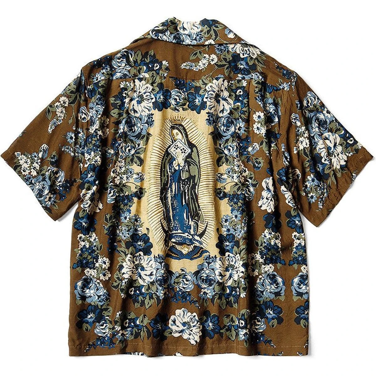 Kapital Silk Rayon Champetre Peckish Maria Button Shirt | COJP Gallery