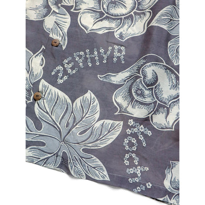 Kapital Silk Rayon Kochi Zephyr Anemone Pt Rangle Collar Open Collar Shirt