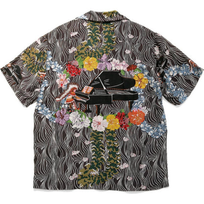 Kapital Silk Rayon Piano pt Aloha Shirt
