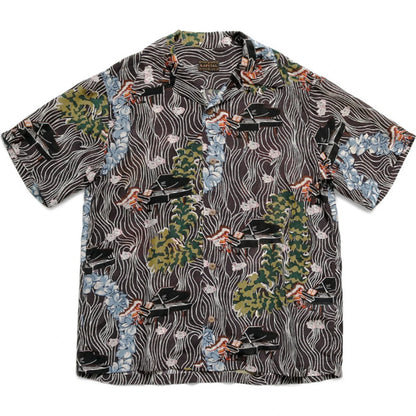 Kapital Silk Rayon Piano pt Aloha Shirt