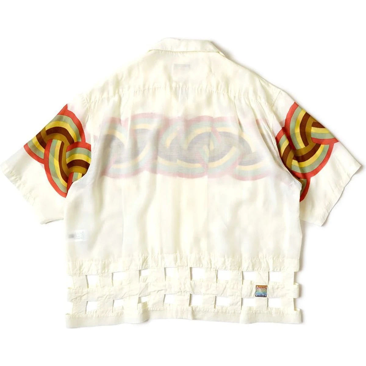 Kapital Silk Rayon Rainbow Pt Wind Pen Aloha Shirt