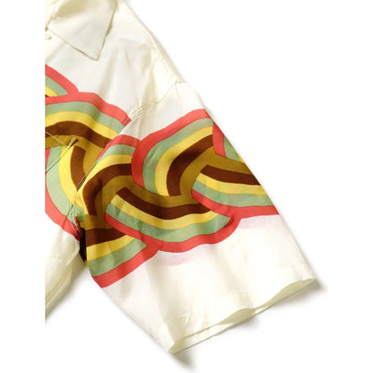 Kapital Silk Rayon Rainbow Pt Wind Pen Aloha Shirt