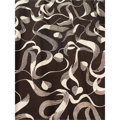 Kapital Silk Rayon Okura Pattern Short Sleeve Open Necked Shirt