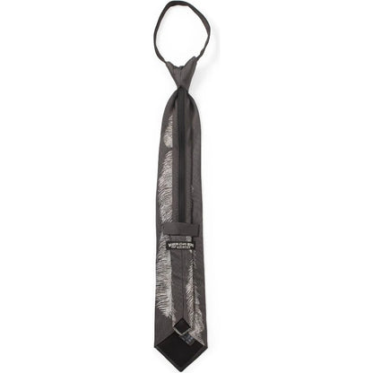 Kapital Silk Twill Feather Zip Tie