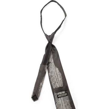 Kapital Silk Twill Feather Zip Tie