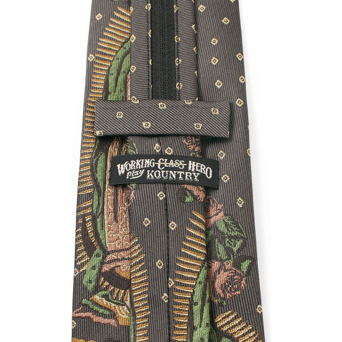 Kapital Silk Twill Maria Zip Tie