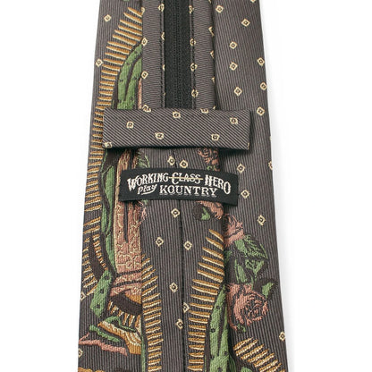 Kapital Silk Twill Maria Zip Tie