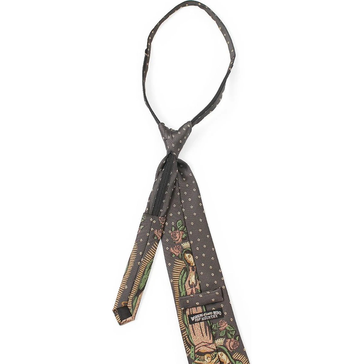 Kapital Silk Twill Maria Zip Tie