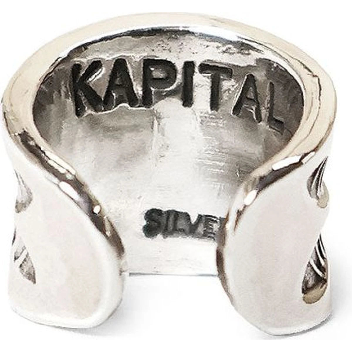 Kapital Silver Tipped Turquoise Pueblo Ear Cuff