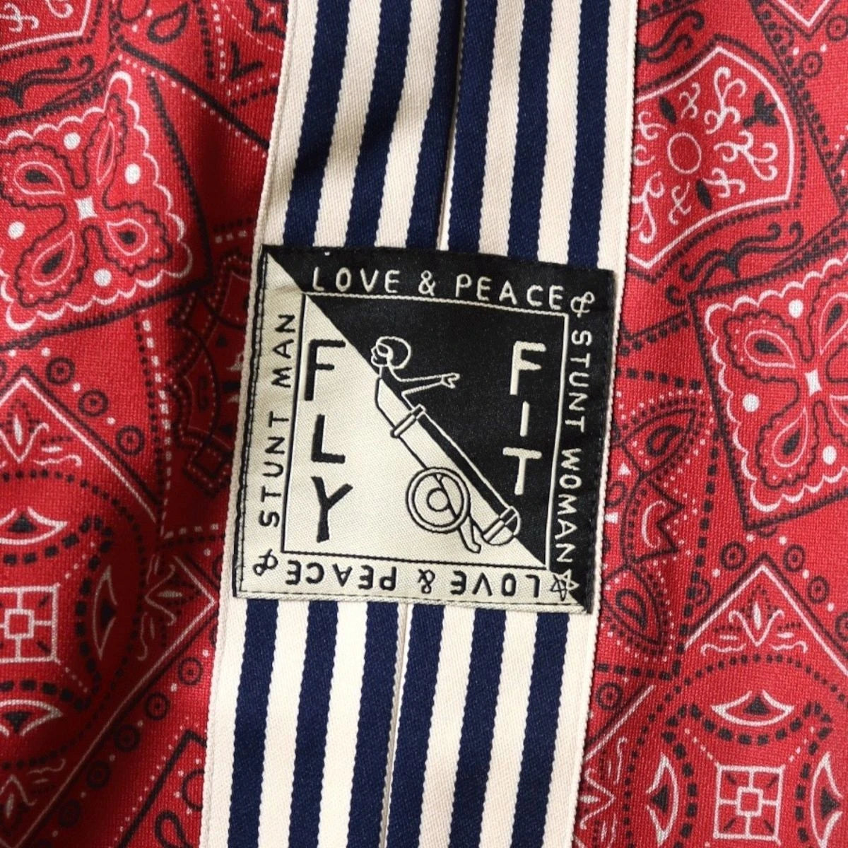 Kapital Smooth Jersey Baggy Track Pants Cookie Bandana Print