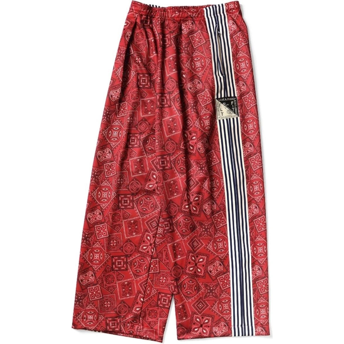 Kapital Smooth Jersey Baggy Track Pants Cookie Bandana Print