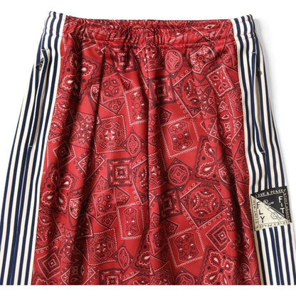 Kapital Smooth Jersey Baggy Track Pants Cookie Bandana Print