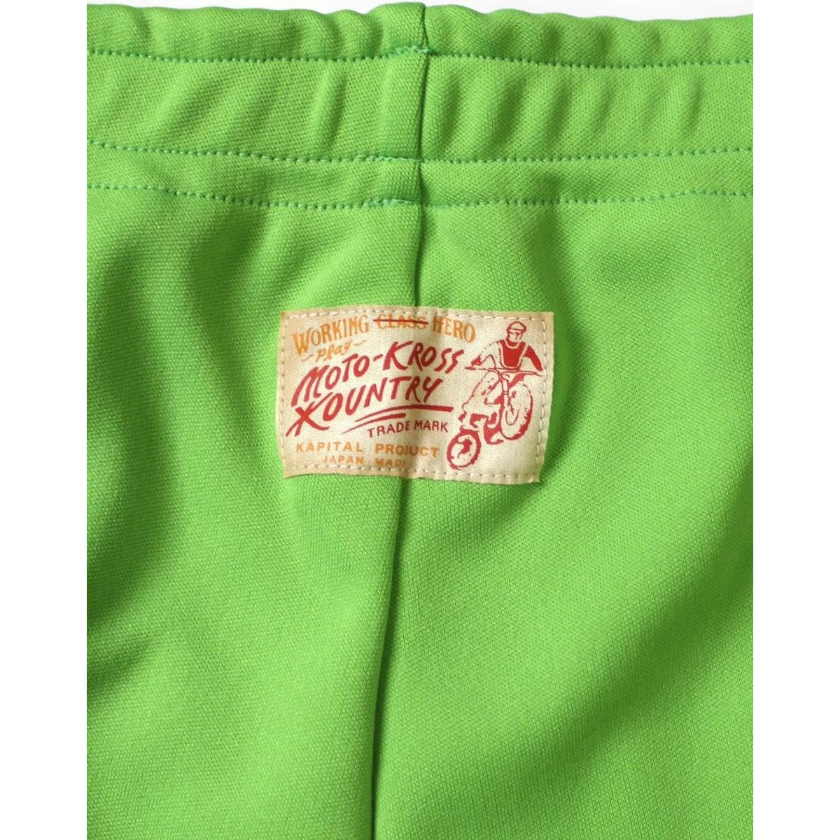 Kapital Smooth Jersey Cafe Racer Baggy Track Pants