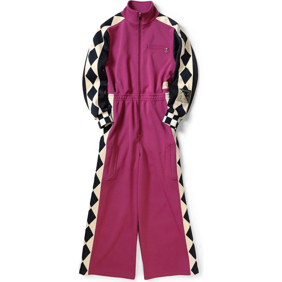 Kapital Smooth Jersey Cafe Racer Track Jumpsuit