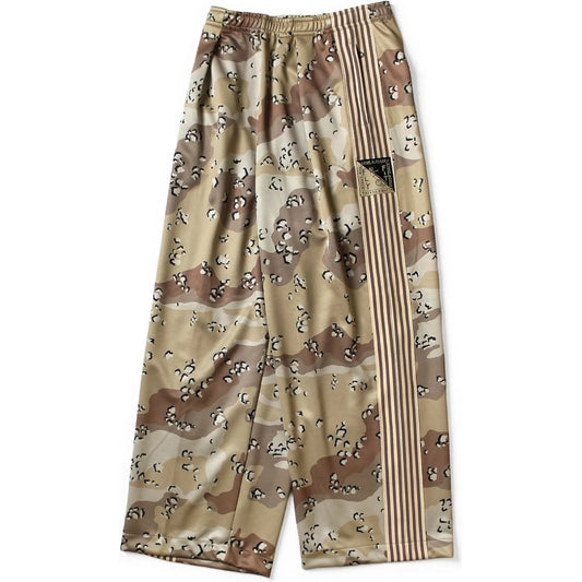 Kapital Smooth Jersey Chocolate Chip Camo Baggy Track Pants