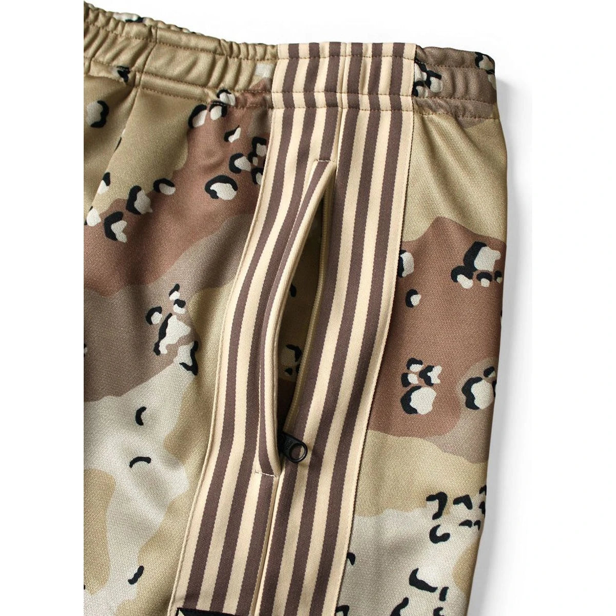 Kapital Smooth Jersey Chocolate Chip Camo Baggy Track Pants