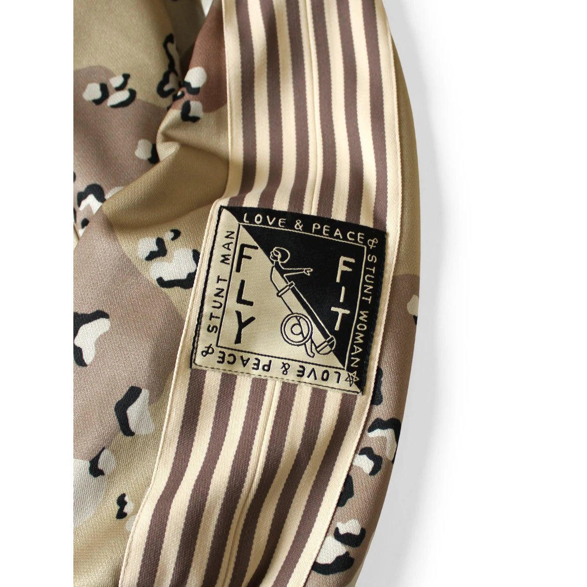 Kapital Smooth Jersey Chocolate Chip Camouflage Track Jacket