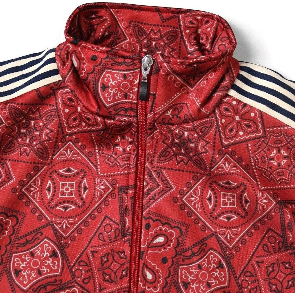 Kapital Smooth Jersey Cookie Bandana Print Track Jacket