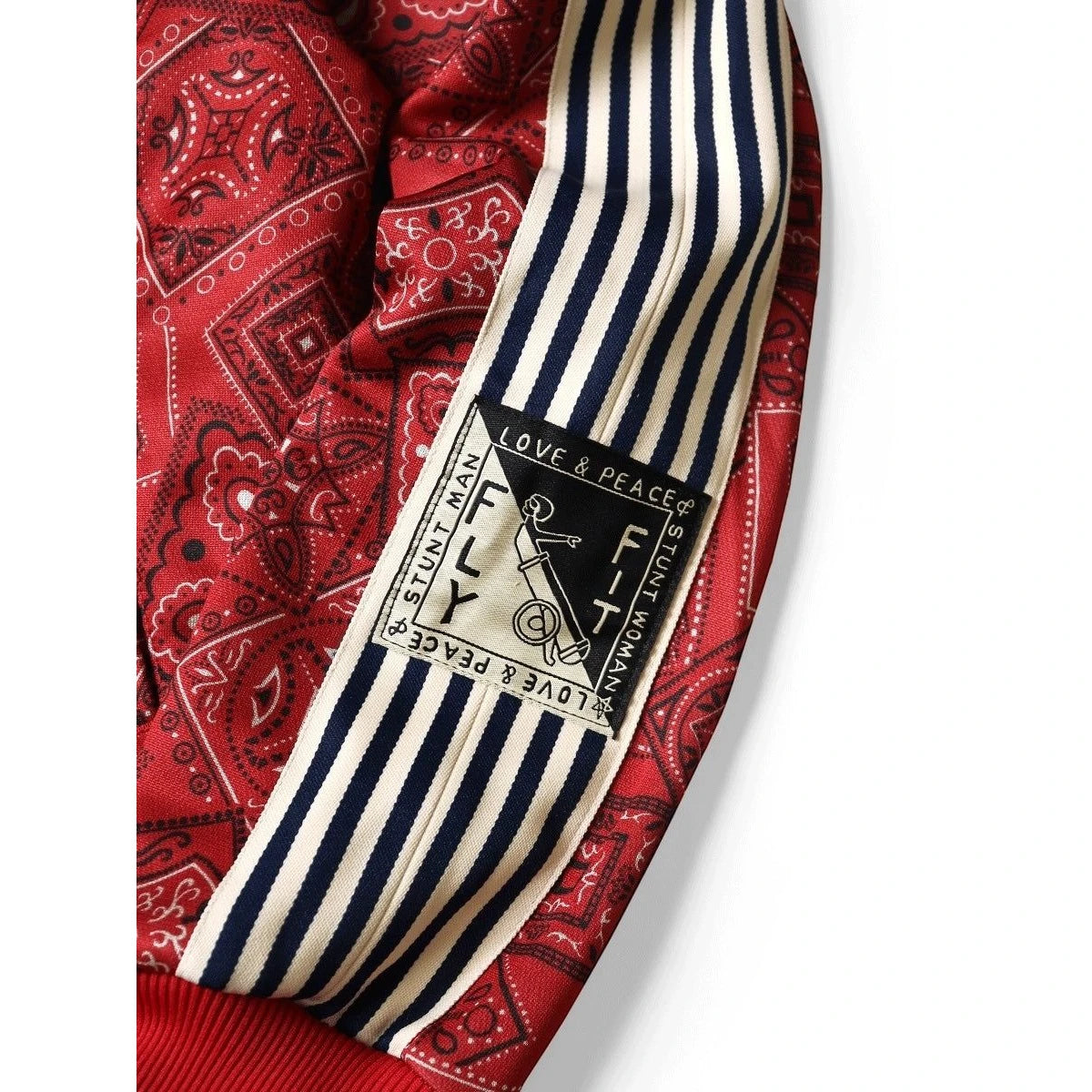 Kapital Smooth Jersey Cookie Bandana Print Track Jacket