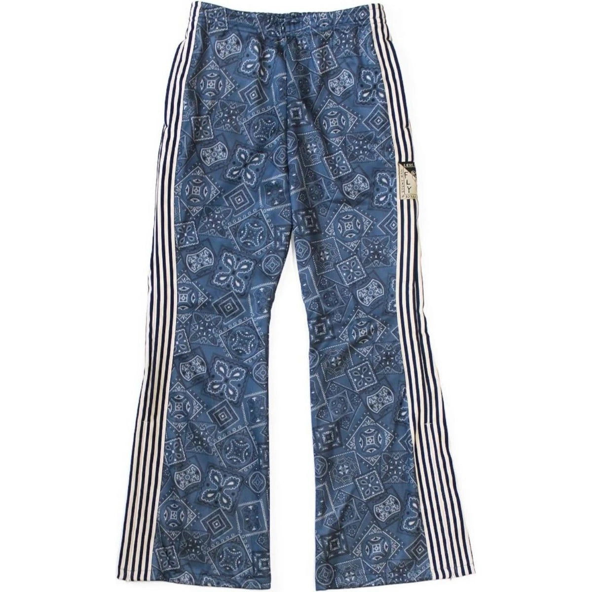 Kapital Smooth Jersey Cookie Bandana Print Track Pants