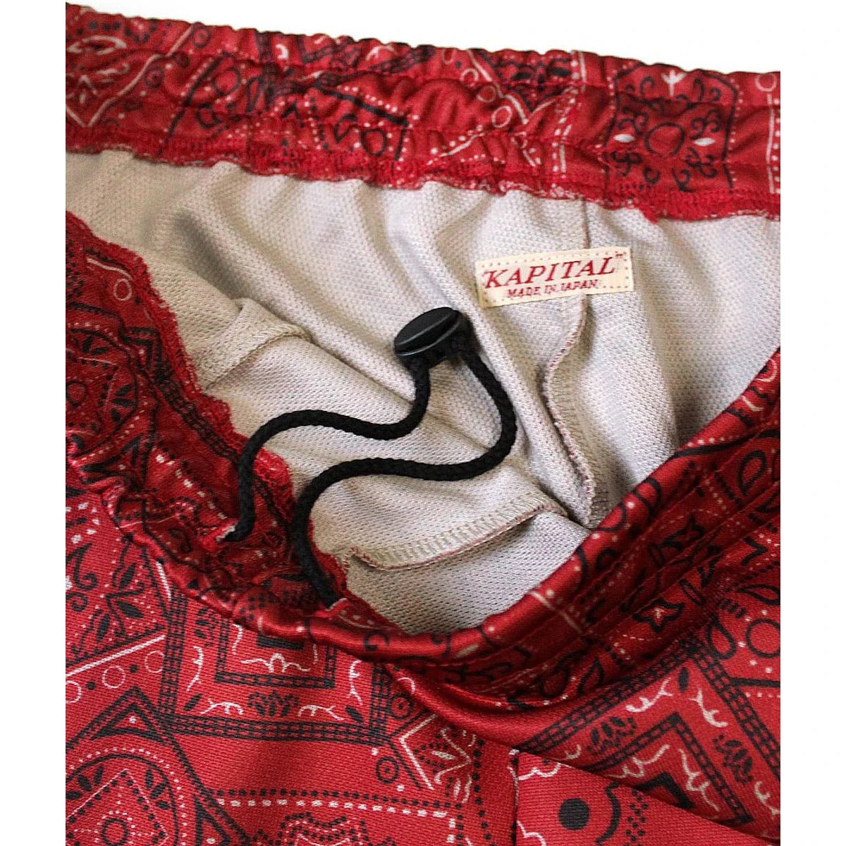 Kapital Smooth Jersey Cookie Bandana Print Track Pants