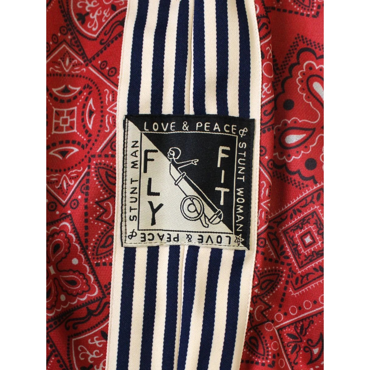 Kapital Smooth Jersey Cookie Bandana Print Track Pants