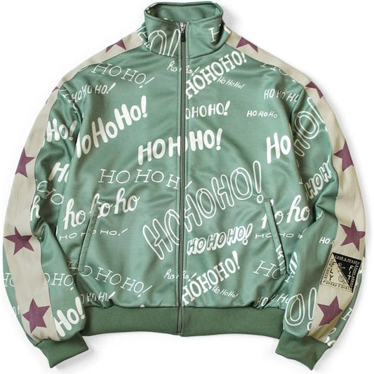 Kapital Smooth Jersey HOHOHO Pattern Tracksuit Jacket