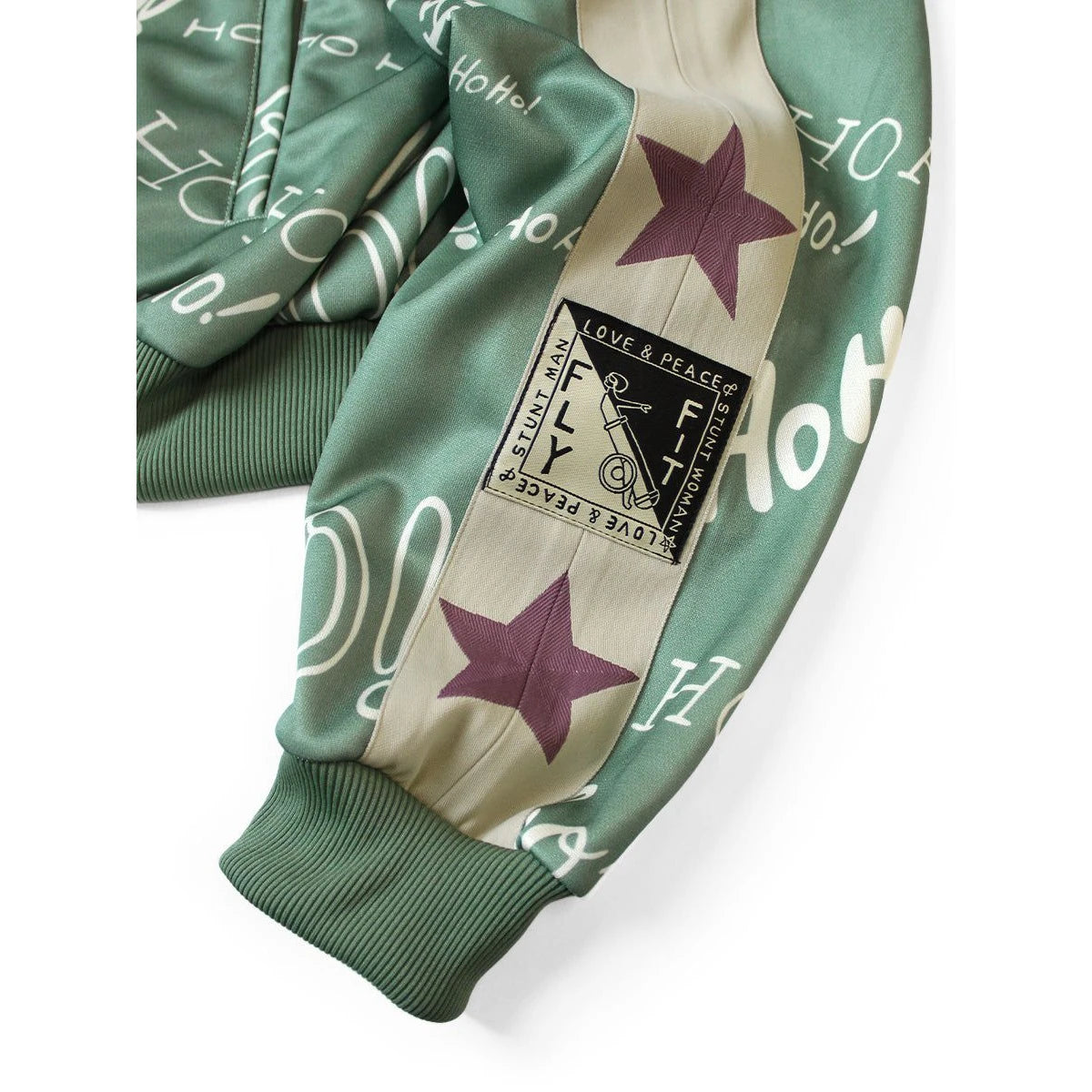 Kapital Smooth Jersey HOHOHO Pattern Tracksuit Jacket