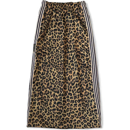Kapital Smooth Jersey Leopard Pattern Stuntmanwoman Skirt