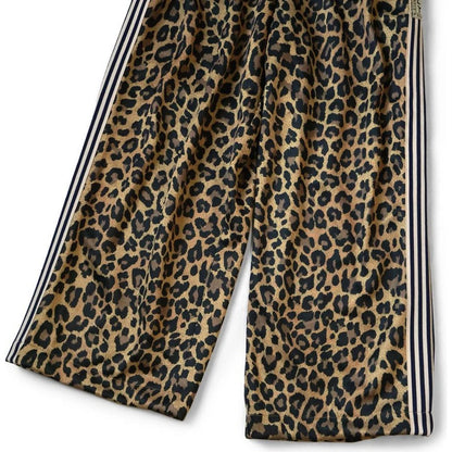 Kapital Smooth Jersey Leopard Print Stuntman Baggy Track Pants