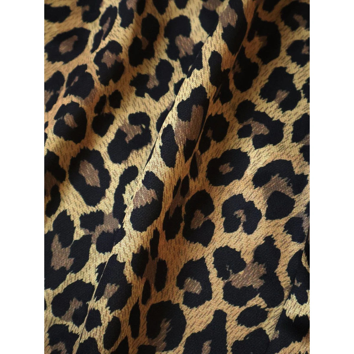 Kapital Smooth Jersey Leopard Print Stuntman Baggy Track Pants