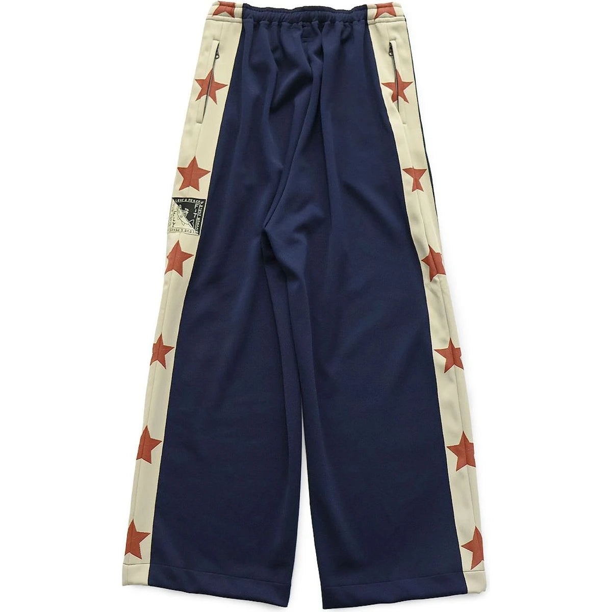 Kapital Smooth Jersey Sailor Baggy Track Pants (Betsy Ross)