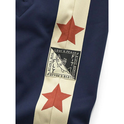 Kapital Smooth Jersey Sailor Baggy Track Pants (Betsy Ross)