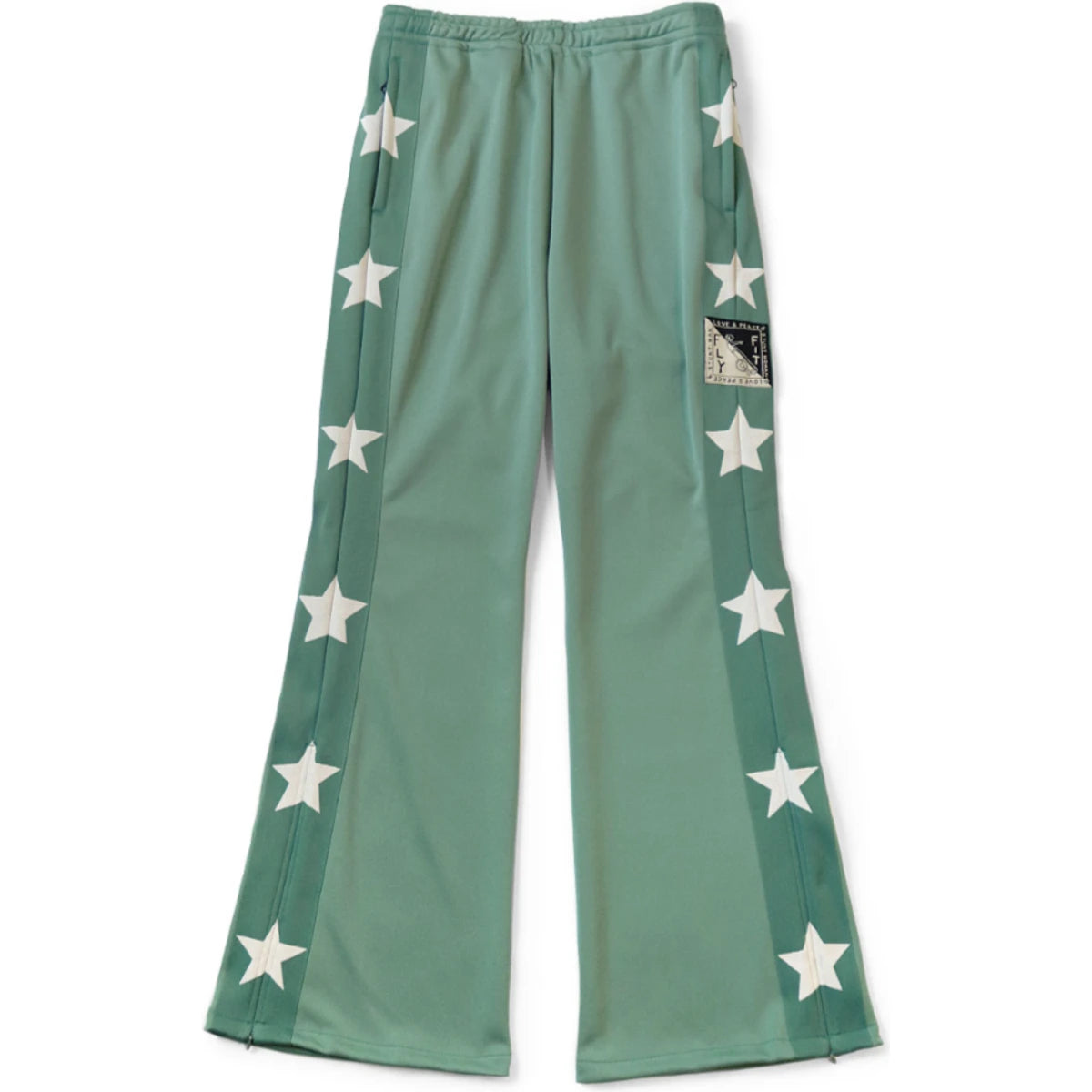 Kapital Smooth Jersey Stuntman Flare Track Pants